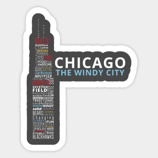 The Windy City Sticker